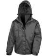 RS400M R400M Result Journey 3-in-1 Jacket with Soft Shell Inner Black/Black colour image